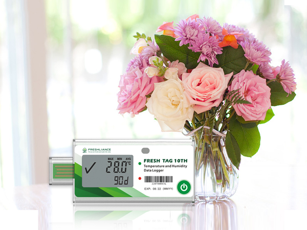دیتالاگر دماورطوبت Fresh Tag 10TH